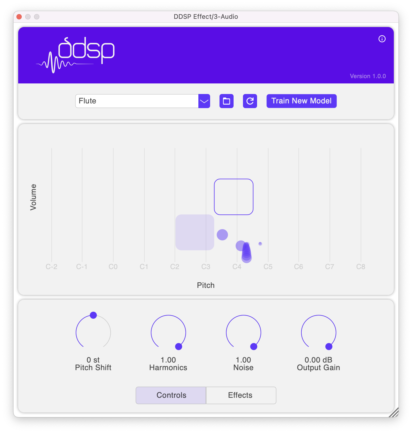 Magenta DDSP VST Plugin Interface
